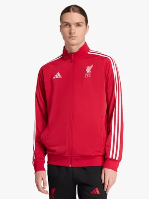 adidas Mens Liverpool FC DNA Red/White Track Top