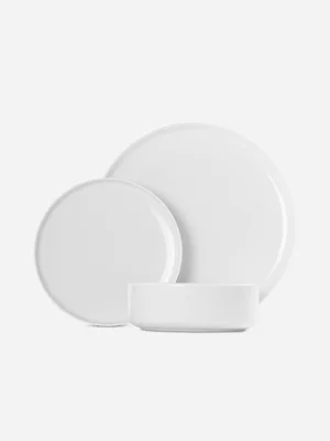 Ella 12 Piece Porcelain Dinnerware White