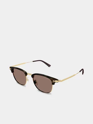 Montblanc Brown MB0364S-004 Sunglasses - 49