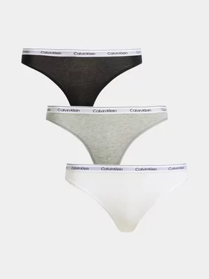 Calvin Klein Women's 3-Pack Multicolour Bikini