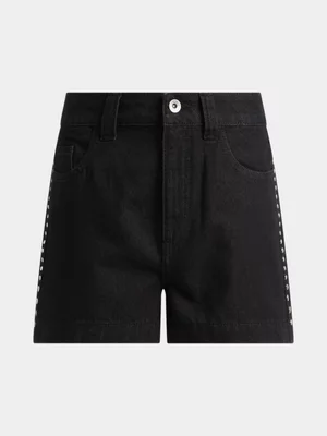Jet Teen Girls Studded Denim Shorts