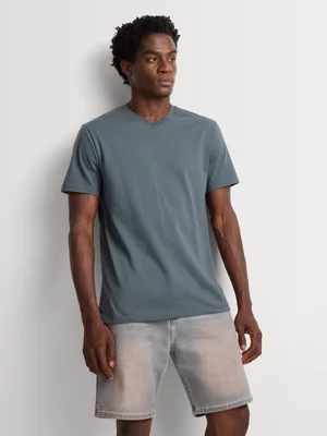 Relay Jeans Men's Regular Fit Midweight Essential Petrol T-Shirt