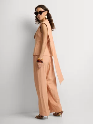 Scarf Detail Co-Ord Waistcoat 