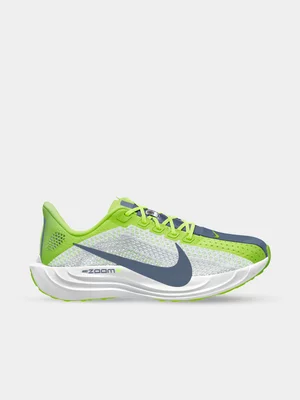 Nike Womens Pegasus Plus Volt/Indigo Running Shoes