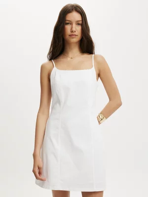 Women's Cotton On White Seam Detailed Mini Dress