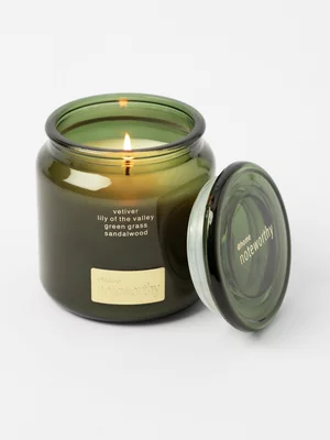 Noteworthy Scented Candle Green 380g
