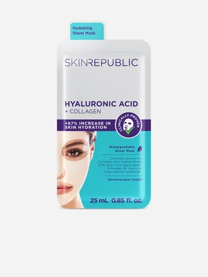 Skin Republic Hyaluronic Acid + Collagen Face Mask