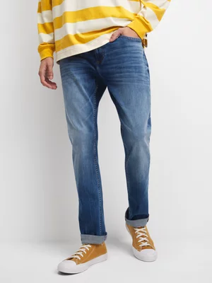 Redbat Men's Medium Blue Slim Straight Leg Jeans