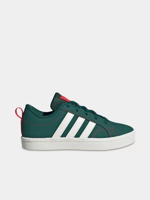 adidas Junior Grade-School VS Pace Green/White Sneakers