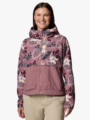 Women's Columbia Multi Spire Valley Printed Windbreaker