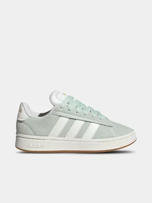 adidas Womens Grand Court Alpha Mint/White Sneakers 