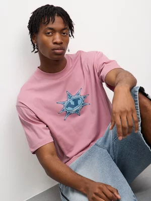 Vans Men's Star Checker Pink Dawn T-Shirt
