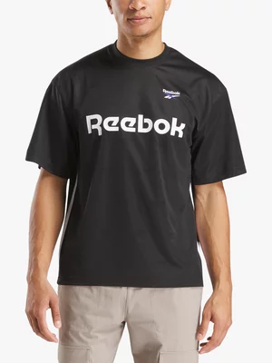 Reebok x sportscene Men's Stadium Casuals Black T-Shirt