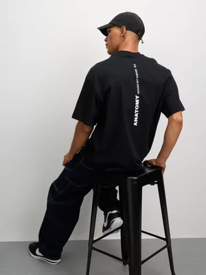 Anatomy Men's Multi Brand Crew Black T-shirt