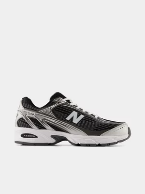 New Balance Men's 509E Black/Silver Sneaker