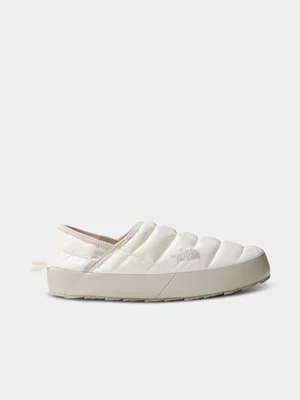 Women's The North Face White Thermoball Traction Mule V