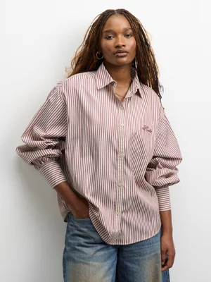 Redbat Classics Women's Stripe Balloon Multicolour Shirt