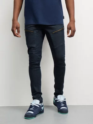 Redbat Men's Ink Coated Super Skinny Jeans