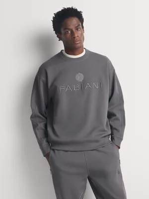 Fabiani Men's Grey Icon Co-Ord Sweatshirt