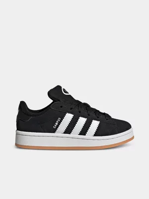 adidas Kids Unisex Black/White Campus Sneaker