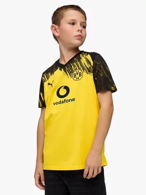 Puma Youth Borussia Dortmund Home 25/26 Yellow/Black Stadium Jersey