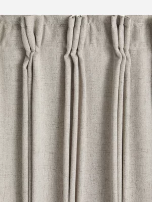 Jet Home Acacia Tape Natural Curtain 230x218cm