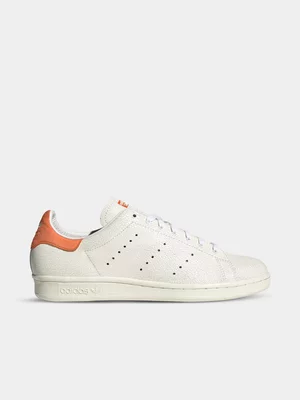 adidas Originals Men's Stan Smith 80s White/Orange Sneaker