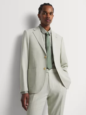 Markham Men's Slim Fit Patch Pocket Pale Green Jacket