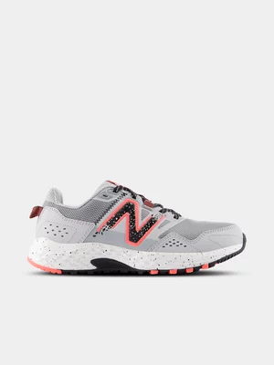 New Balance Womens Fresh Foam T410 V8 Grey/Red/Black Running Shoes 