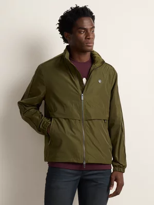 Fabiani Men's Green Tech Windbreaker Jacket