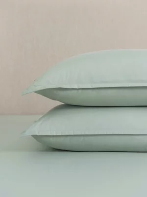 Granny Goose Most Breathable 200 Thread Count Cotton Pillowcase Set Sage 