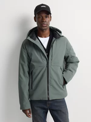 Union-DNM Men's Dark Sage Parka Jacket
