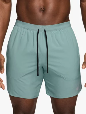 Nike Mens Dri-Fit Stride 7 Inch Brief-Lined Grey Shorts