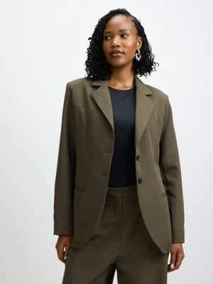 Jet Women's Olive Green Blazer 