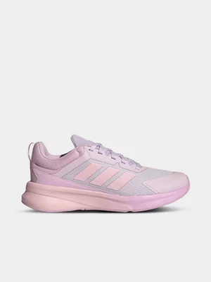 adidas Junior Grade-School Fortarun 4.0 Lilac/Pink Running Shoes 