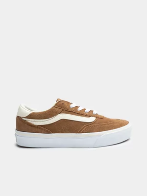 Women's Brooklyn Suede Brown/White Sneaker