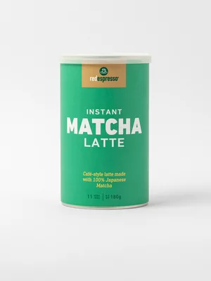 red espresso instant matcha latte tin 180g