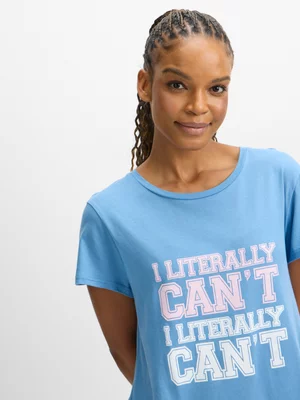 Jet Women's Blue Literally Sleepshirt