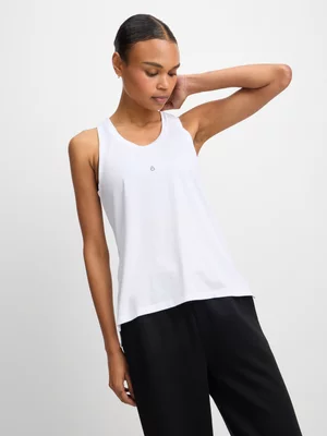 TS Womens Performance White Vest