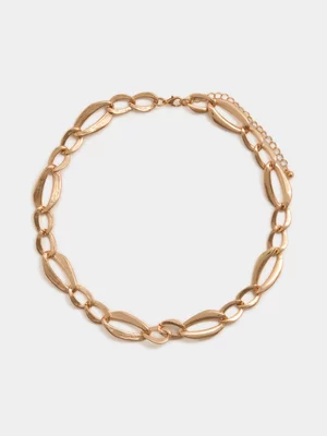 Chunky Clasp  Link Chain Necklace