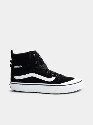 Mens Vans Ashwood Hi-top Decon Black/White Sneaker