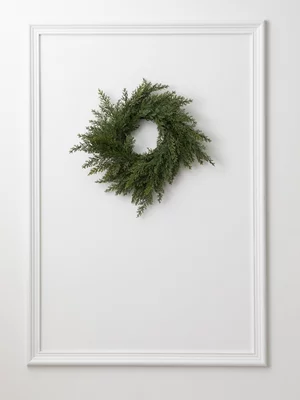 Forest Green Christmas Wreath 40cm