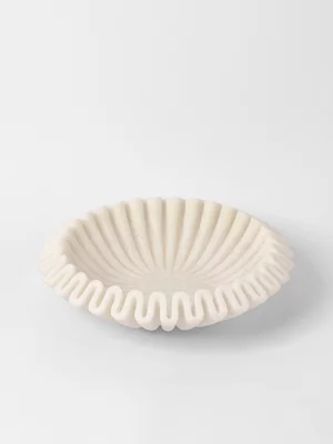 Frill Bowl Resin 28.5 x 7.5cm