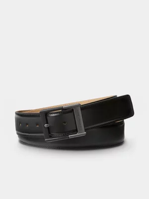 Men's Calvin Klein Black Classic Buckle Belt 38mm