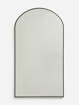 Jet Home Black Arch Mirror 100cm