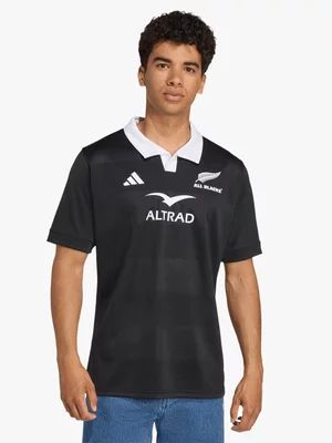 adidas Mens All Blacks Home 25/26 Black/White Stadium Jersey