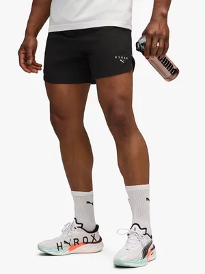 Puma X Hyrox Mens 2-In-1 Black Training Shorts