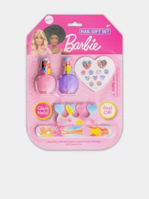 Barbie Pink By Mattel Official Nail Set