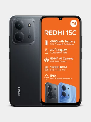 Xiaomi Redmi 15C 4G Dual Sim +15GB - Telkom