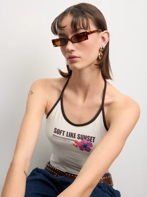 The FIX Women's Milk Soft Like Sunset Graphic Vest 